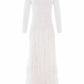 Rosa Sheer Ankle Gown
