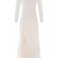 Rosa Round Neck Ankle Gown