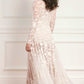 Rosa Sheer Ankle Gown