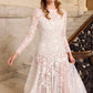 Rosa Sheer Ankle Gown