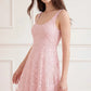 Rosa Sleeveless Scoop Neck Ankle Gown