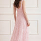 Rosa Sleeveless Scoop Neck Ankle Gown