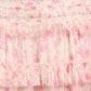 Rose Ditsy Short Sleeve Ankle Gown