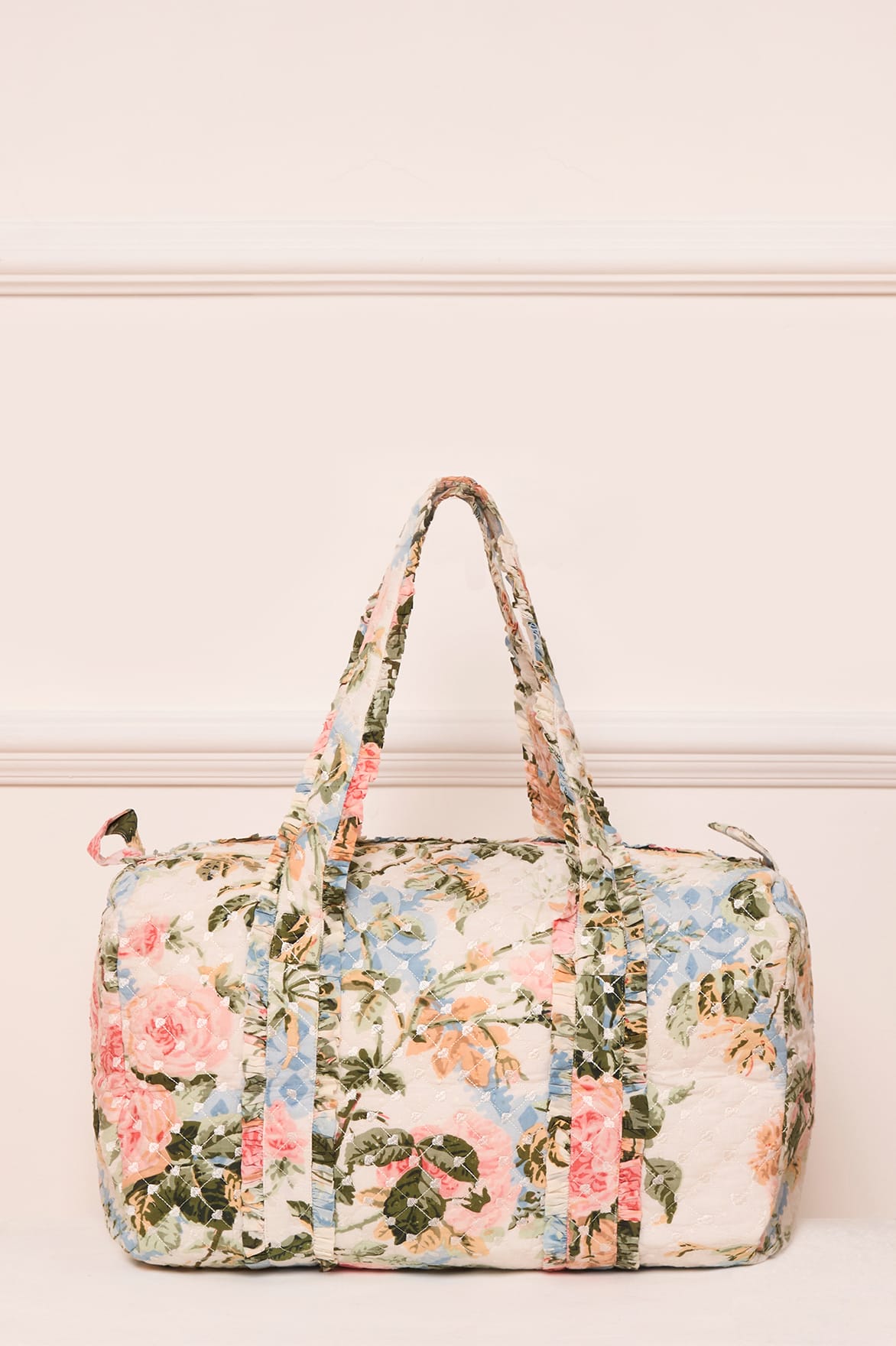 Rose Garden Quilted Shoulder Bag
