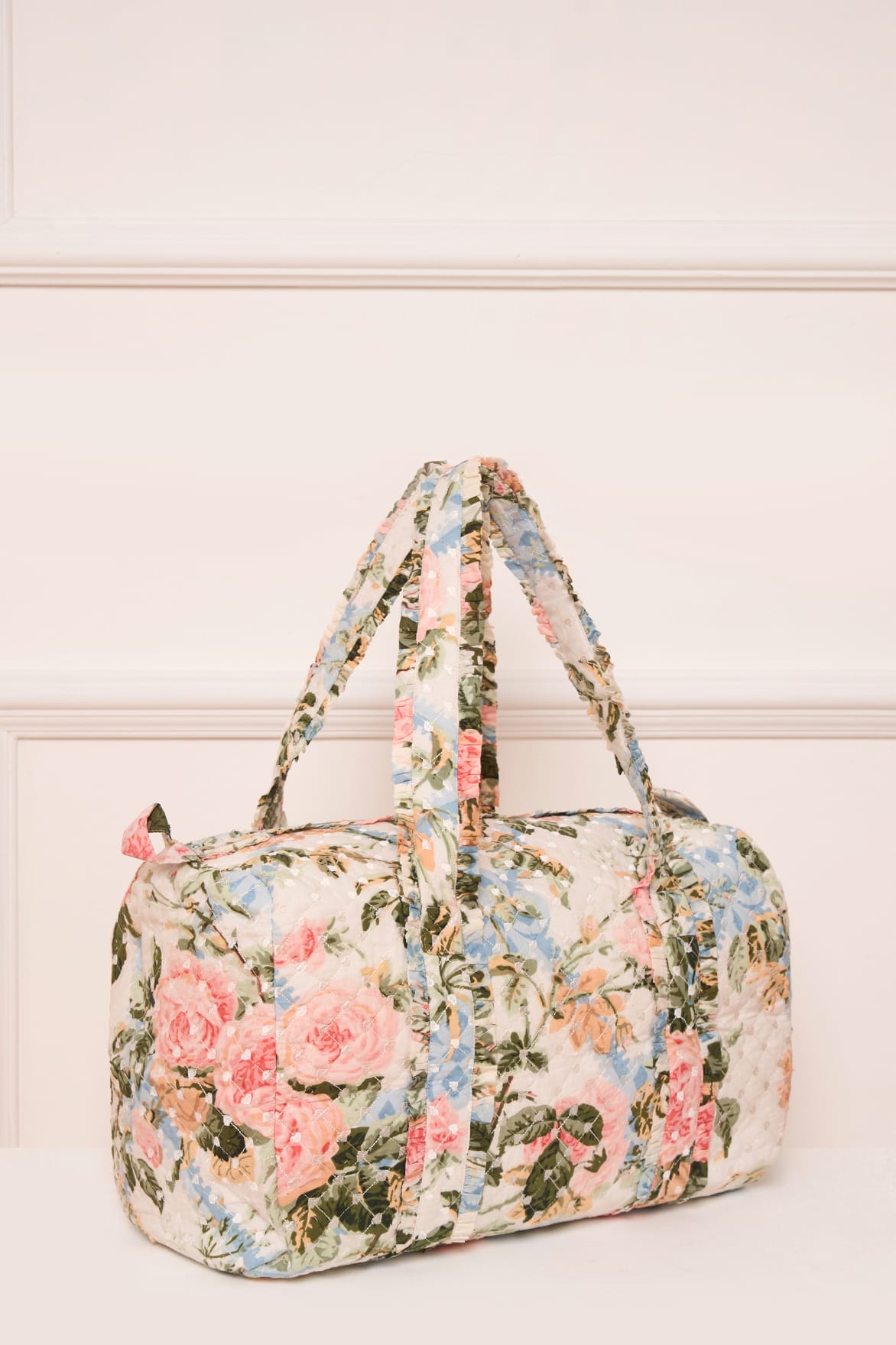 Rose Garden Quilted Shoulder Bag