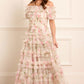 Rose Lisette Off-Shoulder Gown