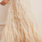 Rosella Ruffle Strapless Gown