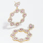 Rose Romance Hoop Earrings