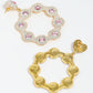 Rose Romance Hoop Earrings