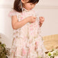 Rose Ruffle Lace Baby Dress