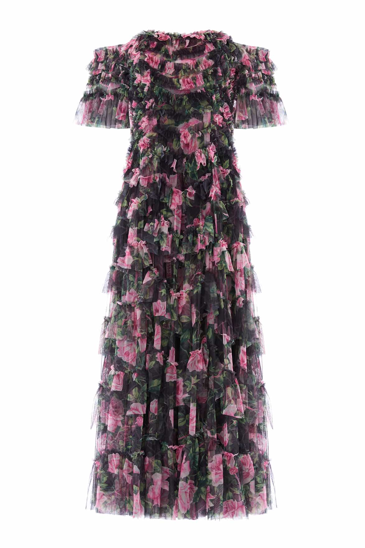 Rose Vine Aviana Off-Shoulder Gown