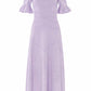 Scallop Lace Pointelle Knit Gown
