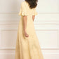 Scallop Lace Pointelle Knit Gown