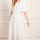 Scallop Lace Pointelle Knit Gown