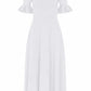 Scallop Lace Pointelle Knit Gown
