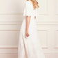 Scallop Lace Pointelle Knit Gown