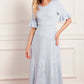 Scallop Lace Pointelle Knit Gown