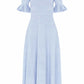 Scallop Lace Pointelle Knit Gown