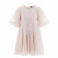 Scallop Sequin Kids Dress