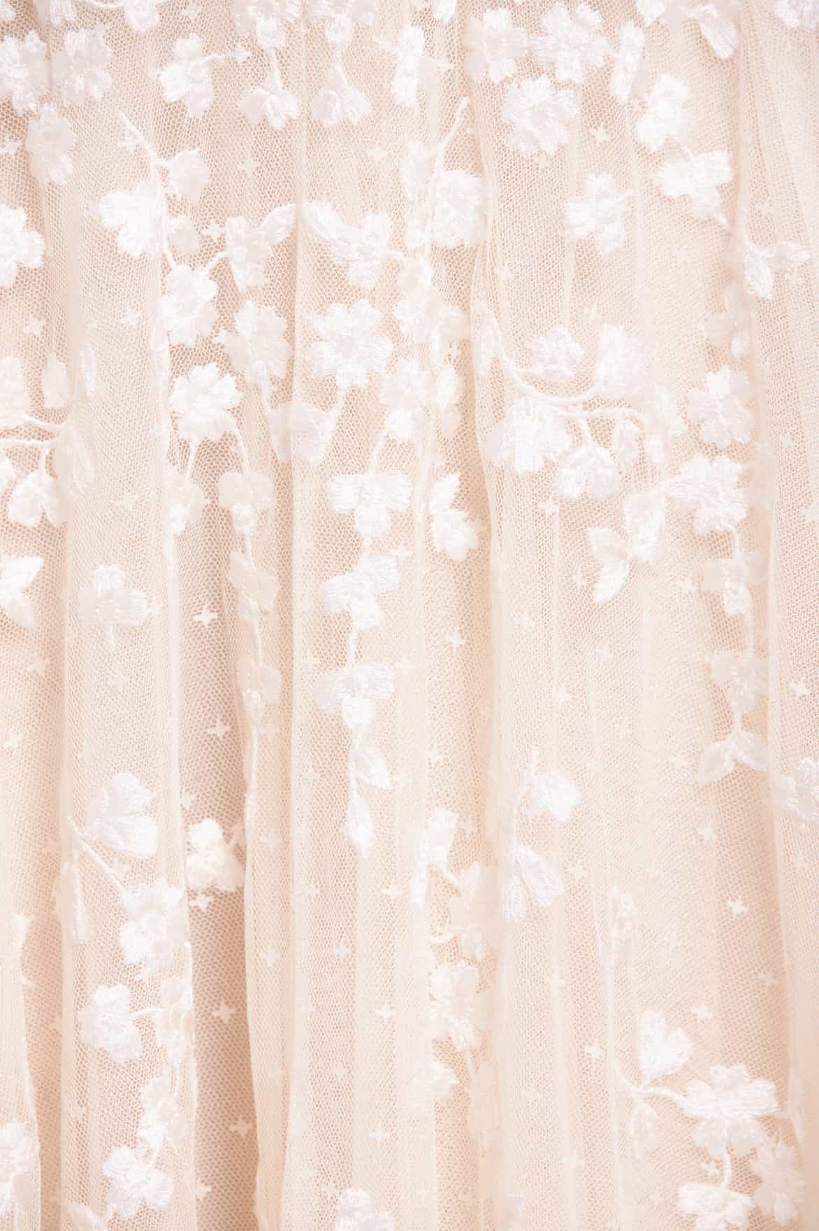 Scatter Blossom Cami Ankle Gown