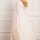 Scatter Blossom Hooded Long Cape