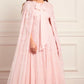 Scatter Blossom Hooded Long Cape