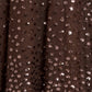 Scatter Dot Cape Sleeve Ankle Gown