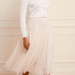 Scattered Floral Embellished Short Cardigan