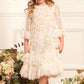Sequin Bloom Kids Dress