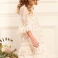 Sequin Bloom Kids Dress