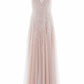 Sequin Cascade Cami Plunge Gown
