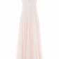 Sequin Cascade Cami Plunge Gown