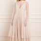 Sequin Cascade Midaxi Open Cape