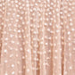 Sequin Cascade Round Neck Gown