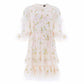 Sequin Dandelion Gloss Mini Dress