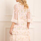 Sequin Dandelion Gloss Mini Dress