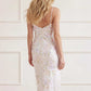 Sequin Paradise Georgette Cami Gown