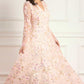 Sequin Paradise V-Neck Gown