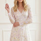 Sequin Paradise V-Neck Gown