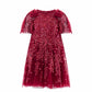 Sequin Ribbon Bow Kids Dress