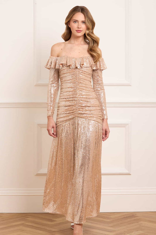 Sienna Off-Shoulder Gown