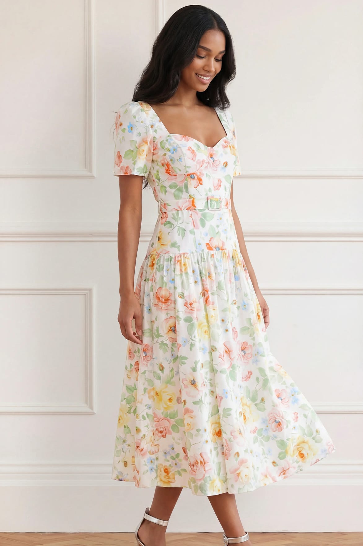 Sienna Rose Cotton Ballerina Dress