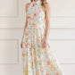 Sienna Rose Cotton Halter Ankle Gown