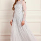 Starry Nights Round Neck Gown