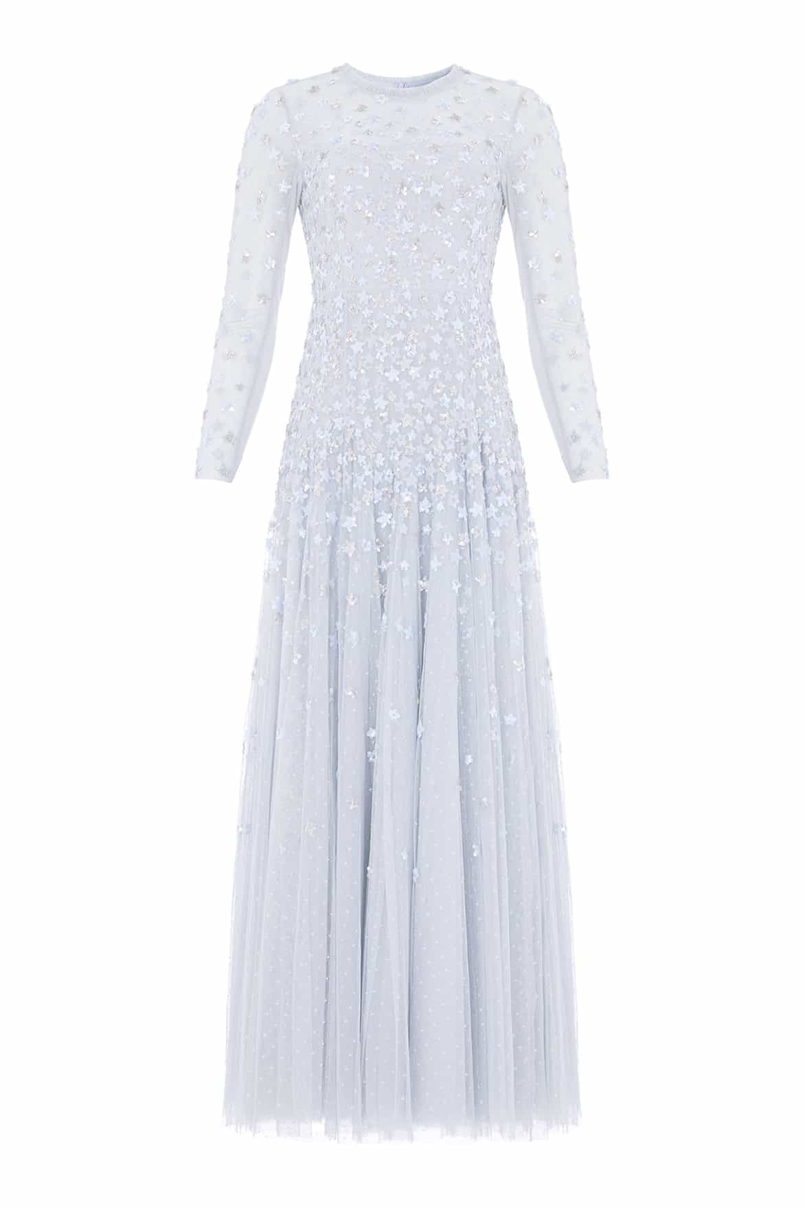 Starry Nights Round Neck Gown