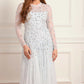 Starry Nights Round Neck Gown
