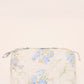 Summer Posy Medium Quilted Makeup Bag