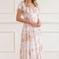 Summer's Rose Georgette Ankle Gown