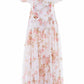 Summer's Rose Georgette Ankle Gown