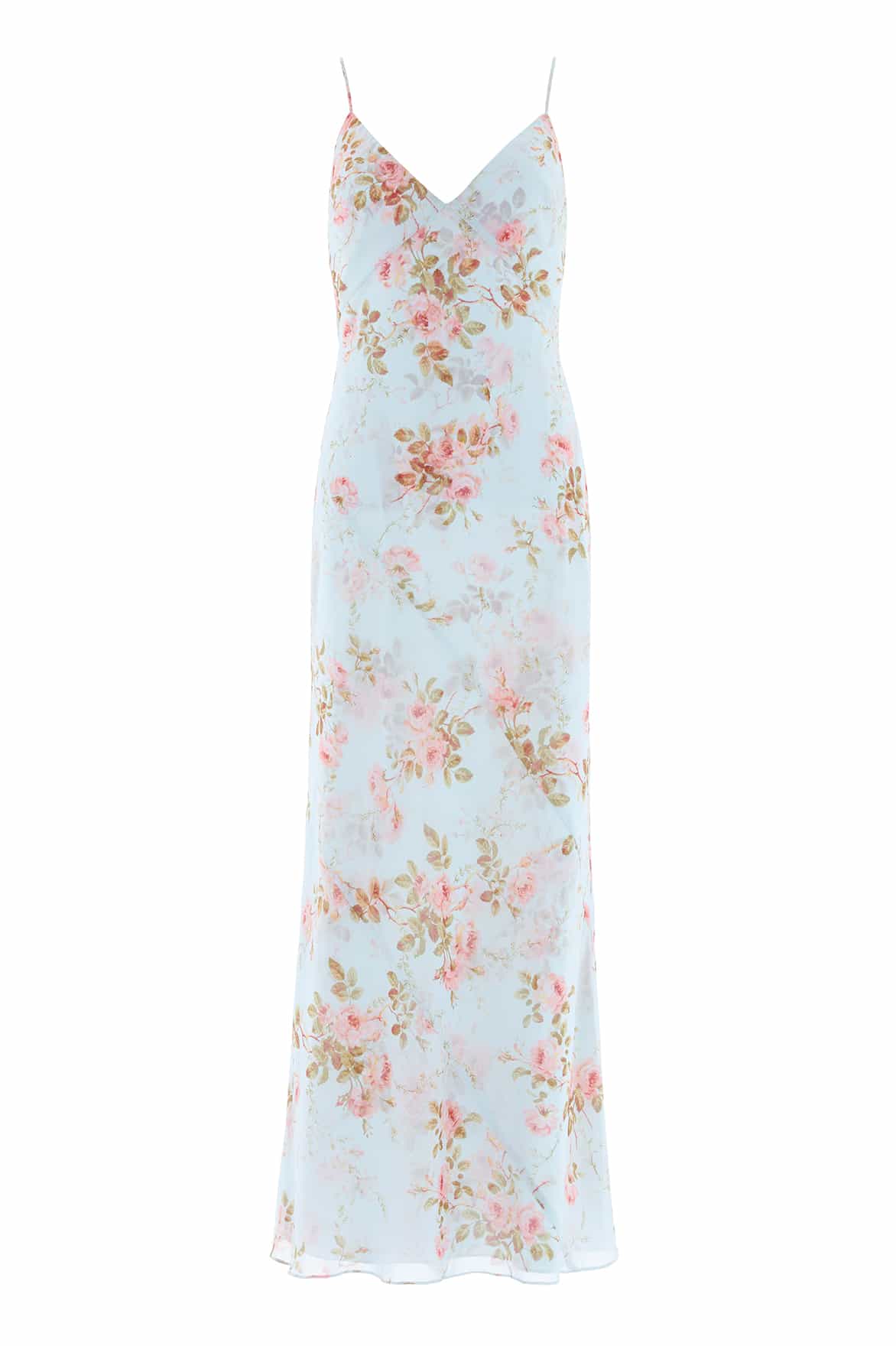 Summer's Rose Georgette Cami Gown